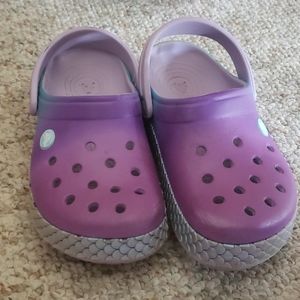 Mermaid crocs size 3